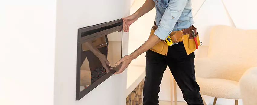 Metal Fireplace Installation in North Las Vegas, Nevada