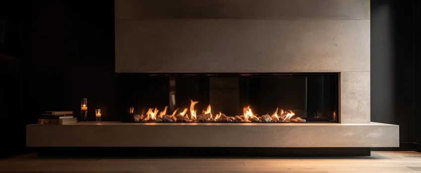Gas Fireplace Ember Bed Design Services in North Las Vegas, Nevada