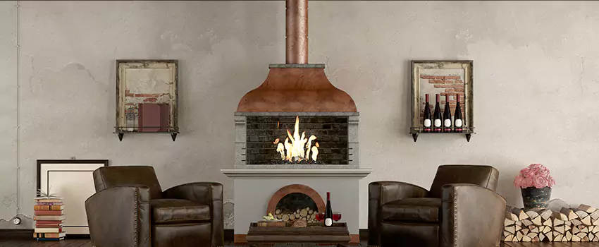 Thelin Hearth Products Providence Pellet Insert Fireplace Installation in North Las Vegas, NV