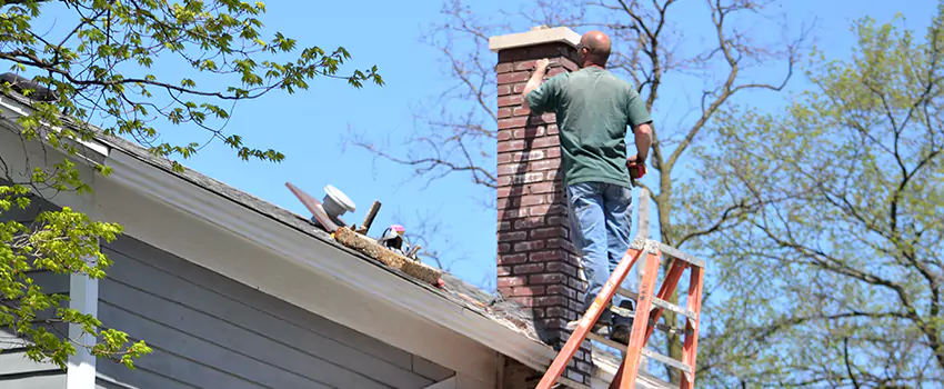 Vinyl and PVC Chimney Flashing Installation in North Las Vegas, NV